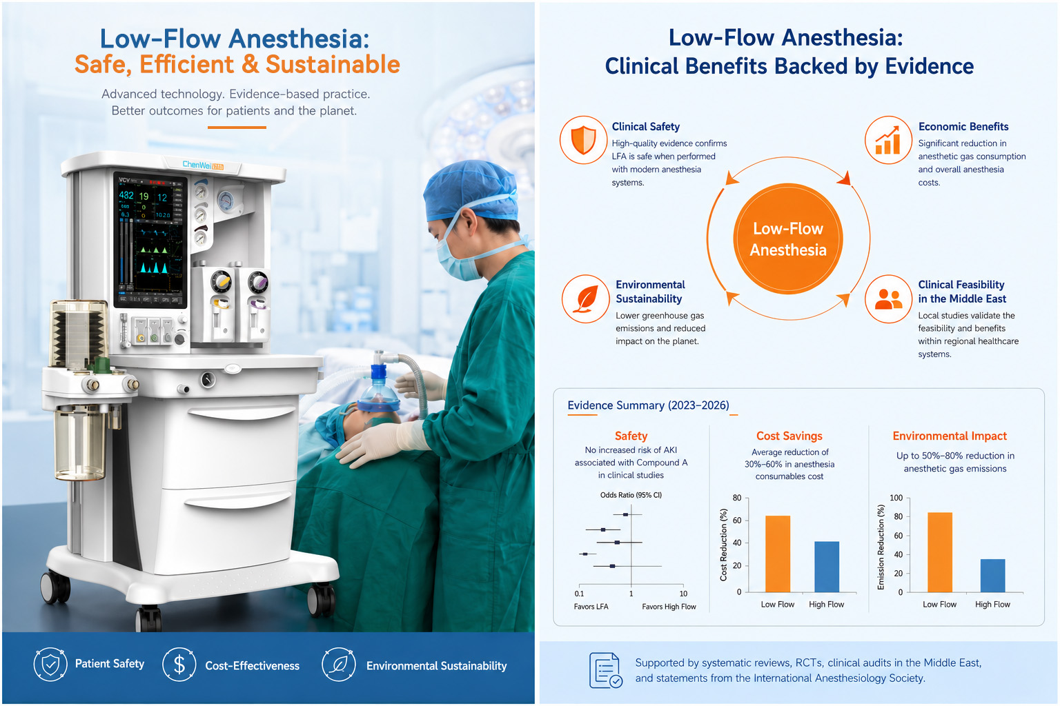 /ueditor/image/20260702/1782969914261320/a7e75615b5c184ec38a16df6be95d14b.jpg Chenwei Medical-Evidence-Based Safety Consensus, Sustainability, and the Role of Chenwei Medical CWM Series Anesthesia Workstations.jpg